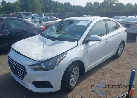 2019 Hyundai Accent Se z USA, uszkodzony, nr VIN 3KPC24A3XKE087021